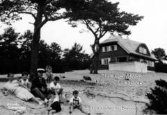 Thomas Mann mit Familie in Nidden, Anfang 1930er Jahre. Foto: Krauskopf, Königsberg/Pr.