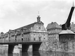 Altes Kaufhaus am historischen Kran; Altstadt Lüneburg